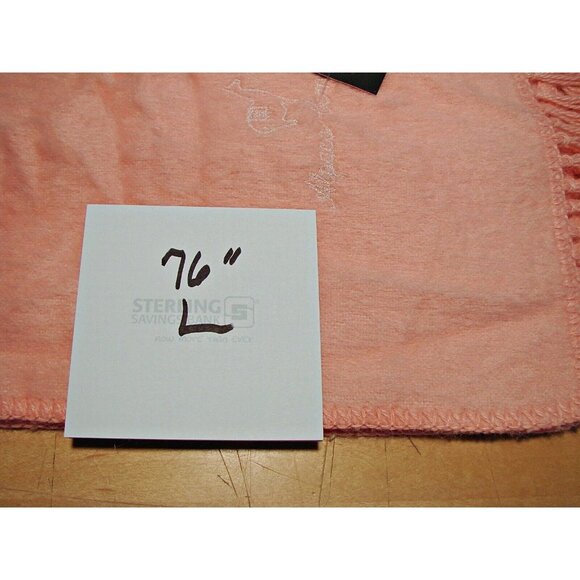 NEW Alpaca Camargo Pink Scarf Fringe Long Length 76x9" Warm Soft Winter Neck NWT - Picture 11 of 12